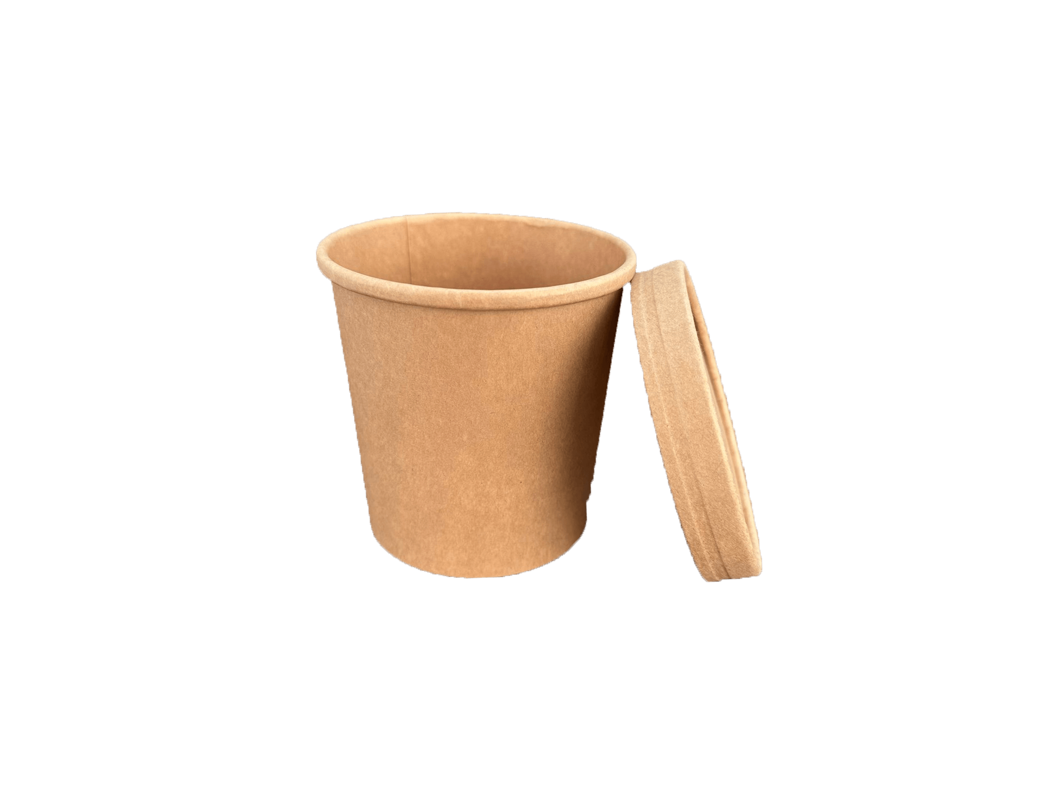 Boluri supa PREMIUM din carton 16 oz/470 ml si capac din carton, 25 buc/set